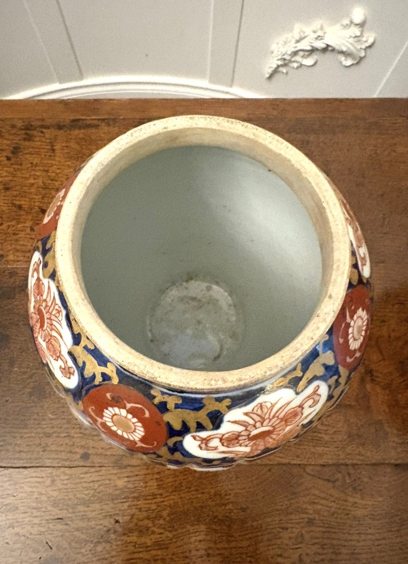 Pair of Quality Antique Japanese Imari Lidded Vases